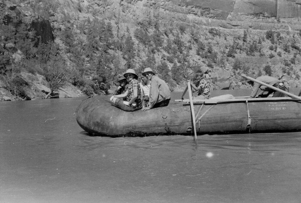 Flashback Friday: History of Motorized Rafts in Grand Canyon