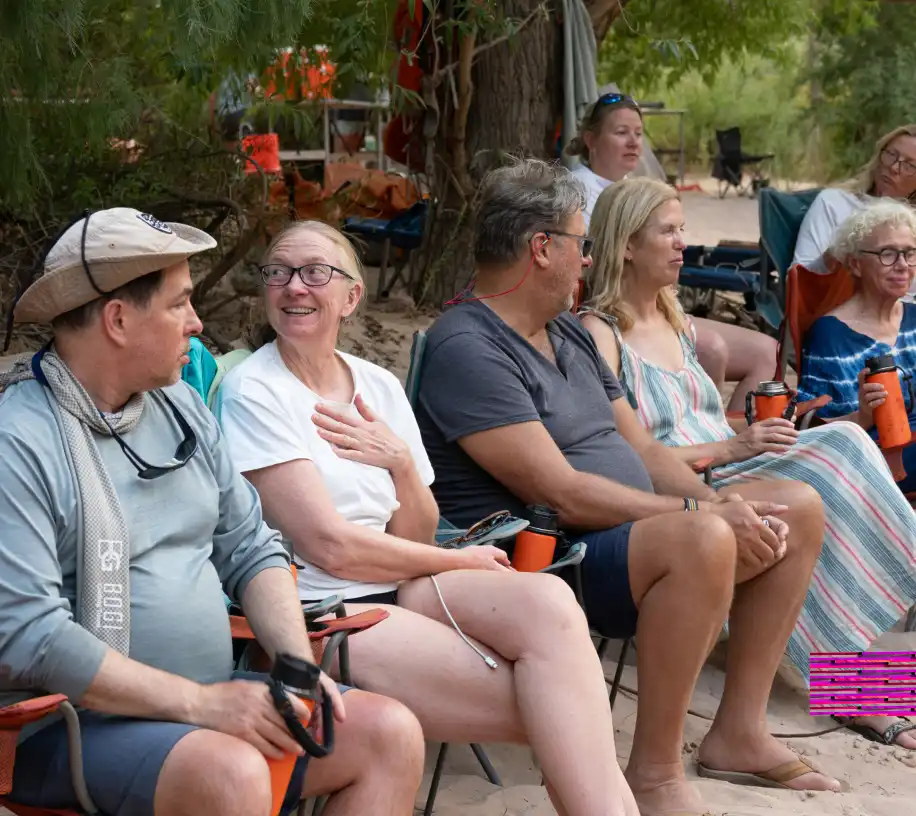 Guests in camp photo credit Amy Horn 08 24 Hatch River Trip Horn 477 1 optimized