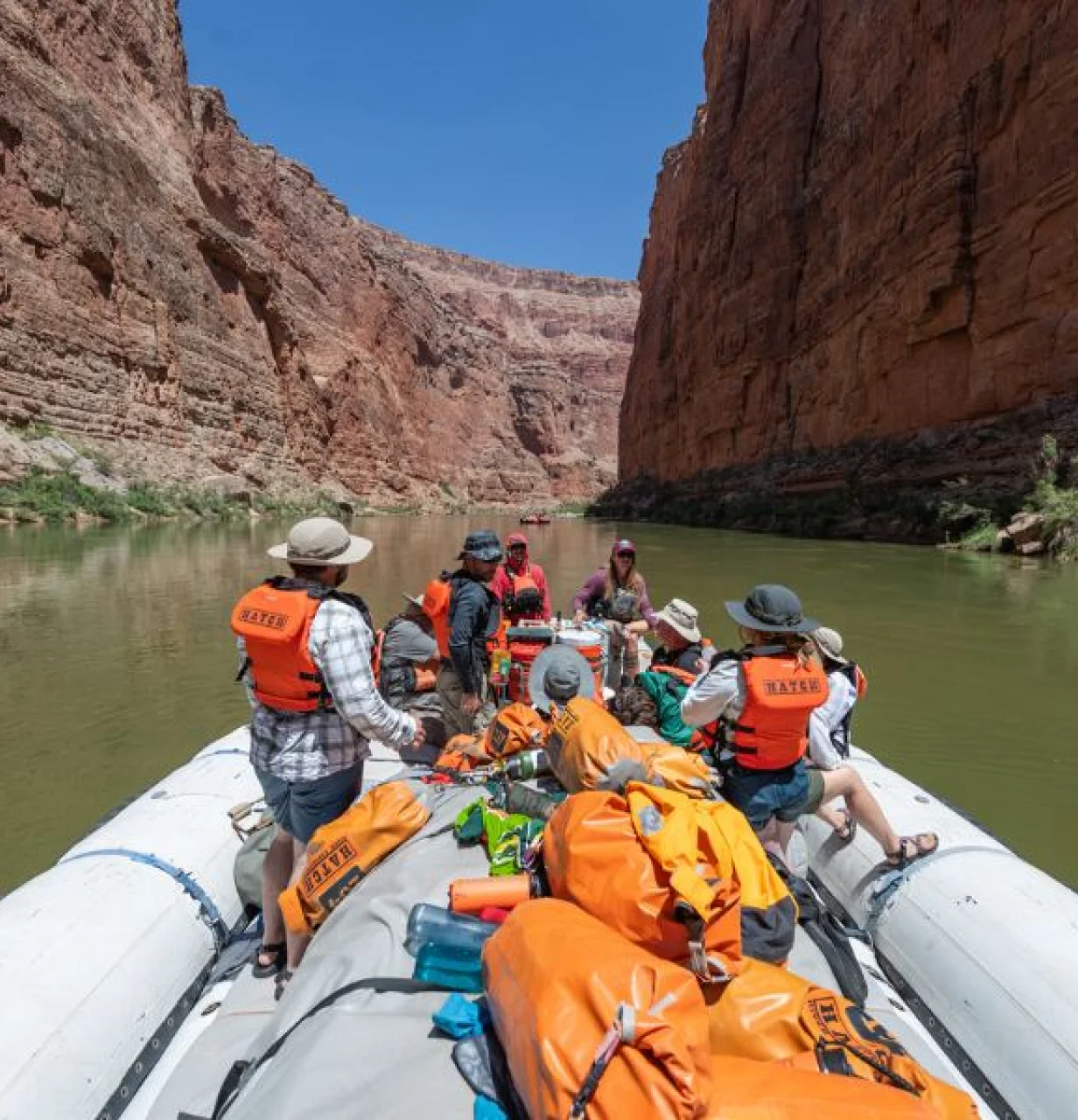 Whitewater rafting