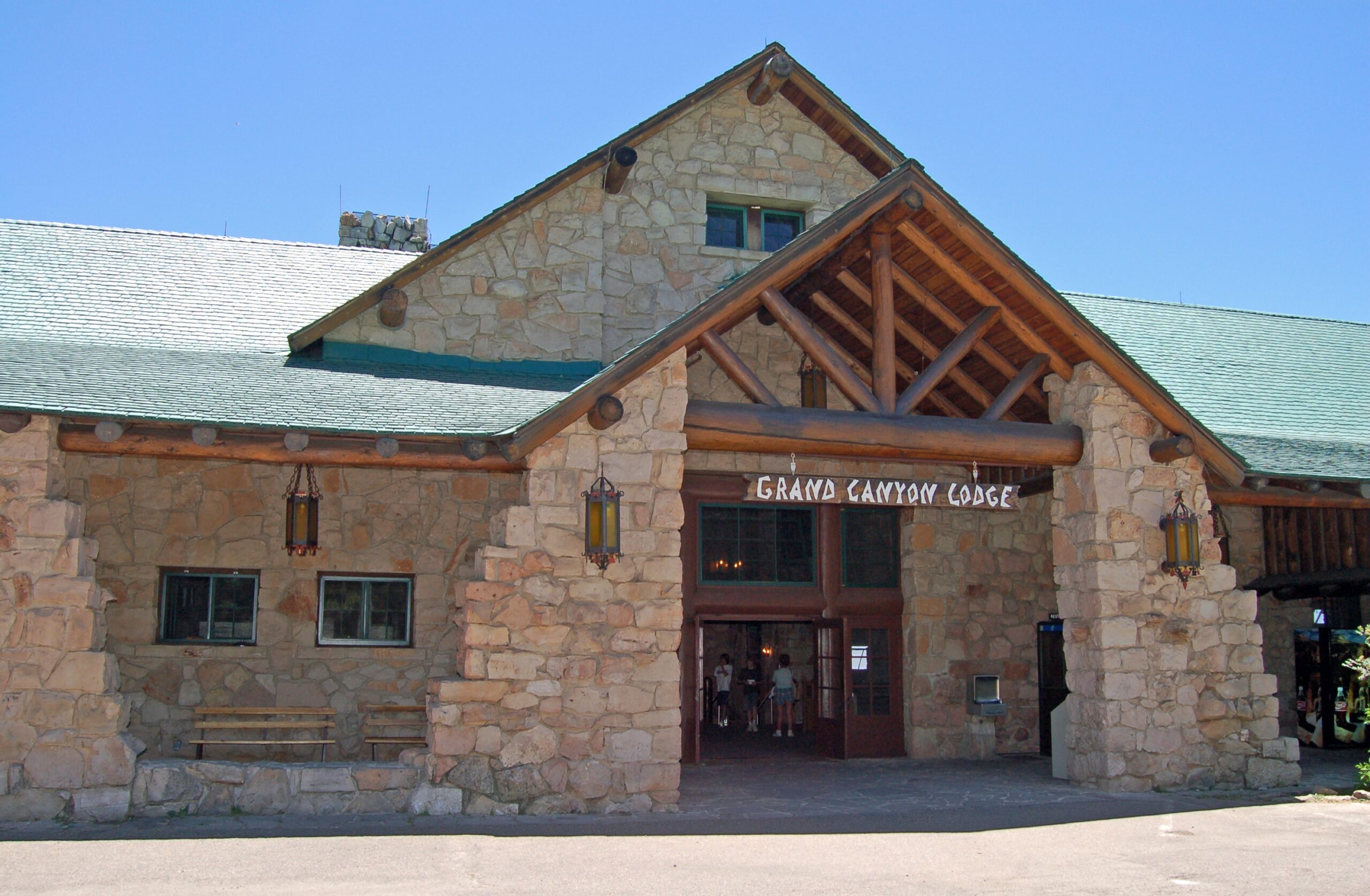 Grand Canyon Lodge Entrance Credit: NPS