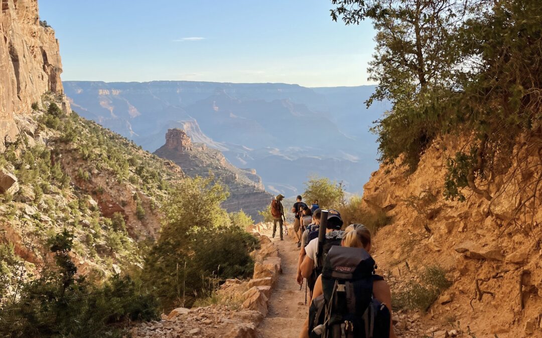 From Today at Elon: Braetan Peters ’26 turns Grand Canyon adventure into Elon research