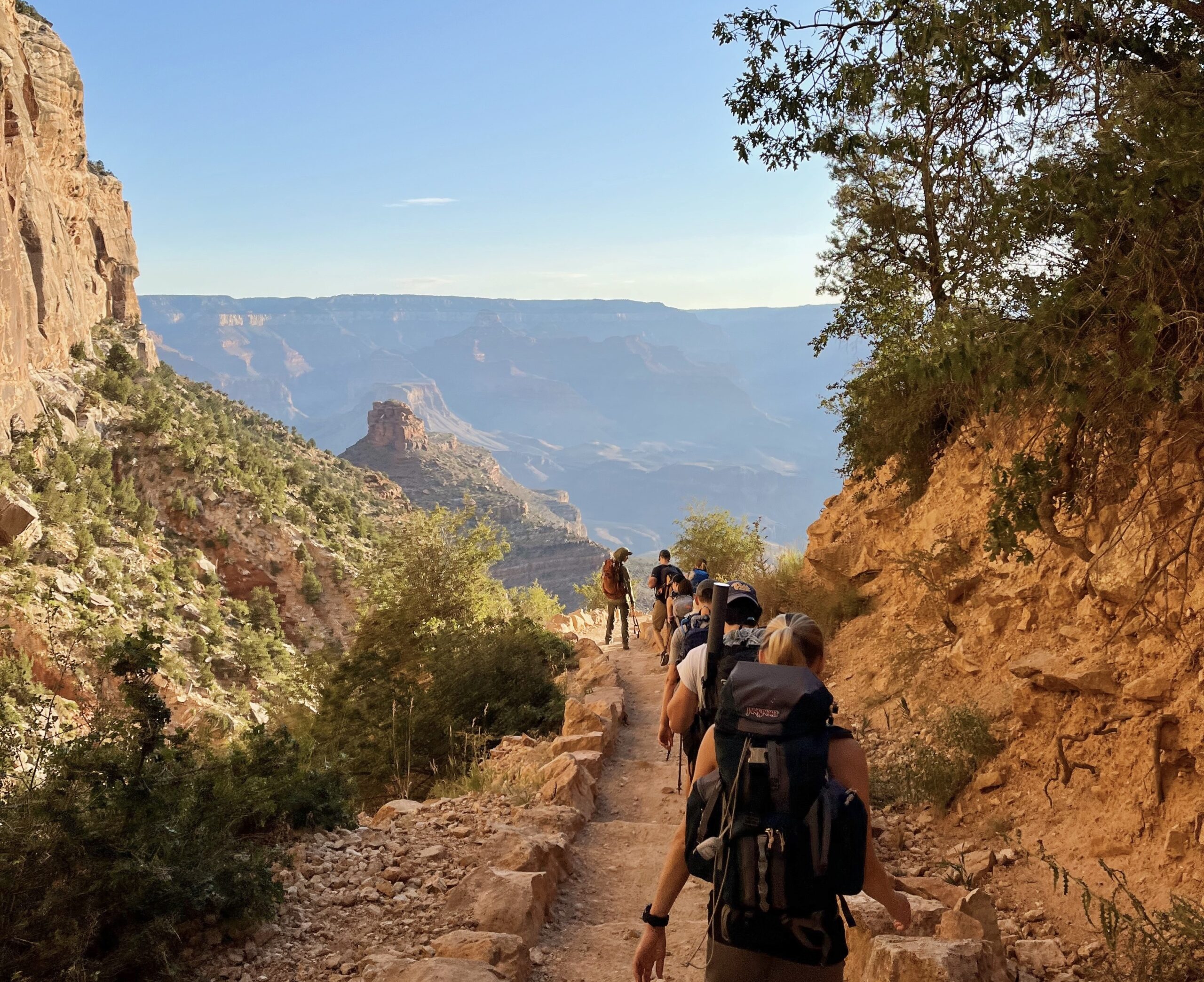 Braetan Peter's research was inspired by a Grand Canyon rafting trip with her family.