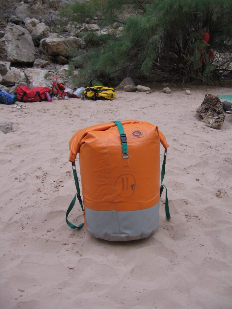 Dry Bag used on one of our trips made by Jack's Plastic Welding 