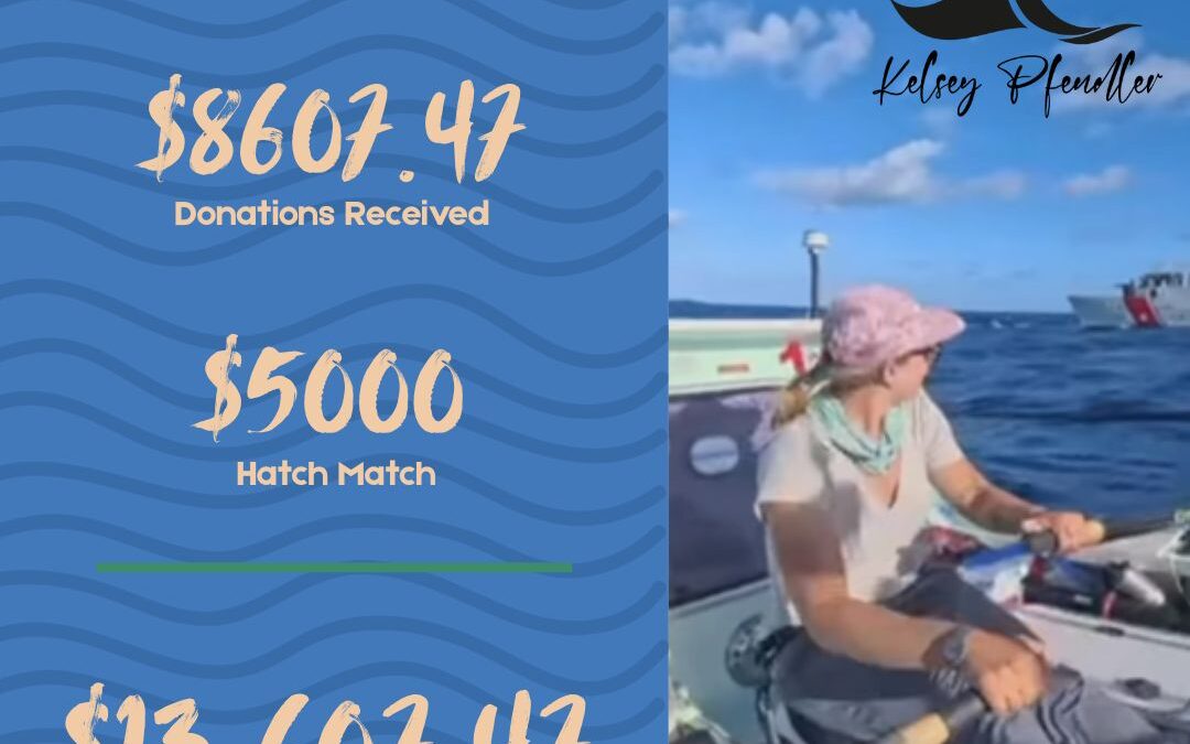 Kelsey Pfendler, Hatch River Guide, Breaks Ocean Rowing Records