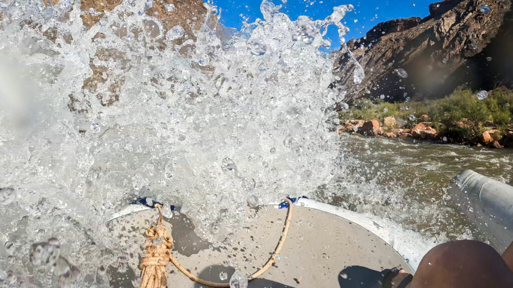 Wave in Grand Canyon Rapid Credit: Kristi B